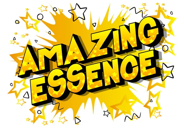 Şaşırtıcı özü - vektör resimli çizgi roman tarzı ifade arka plan üzerinde.