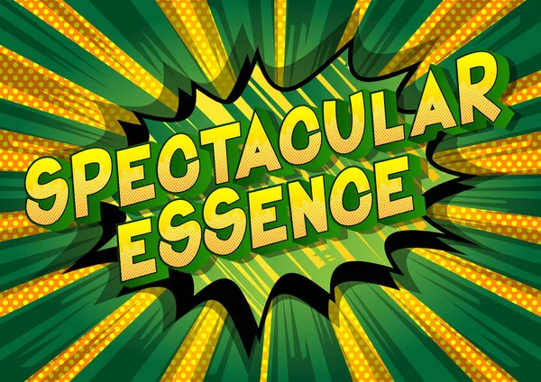 Muhteşem özü - vektör resimli çizgi roman tarzı ifade arka plan üzerinde.