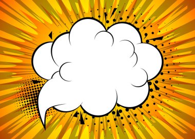 Çizgi film tasarımı renkli arka plan. Çizgi roman arkaplan çizimi. Vektör çizgi roman duvar kağıdı.