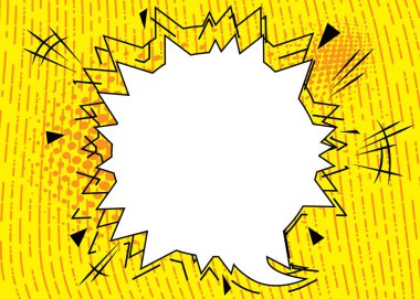 Çizgi film tasarımı renkli arka plan. Çizgi roman arkaplan çizimi. Vektör çizgi roman duvar kağıdı.