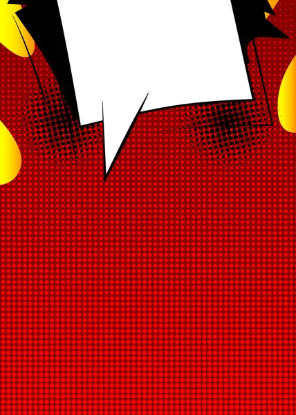 漫画のデザインの背景の色 漫画の背景イラスト ベクター漫画壁紙 — ストックベクタ