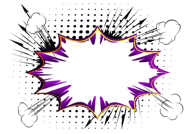 Дизайн Мультфільмів Кольоровий Фон Ілюстрація Фоні Коміксів Векторні Комікси Шпалери — стоковий вектор