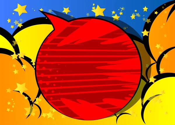 コミック本のスピーチバブル鮮やかな色でいっぱい アイコンを 漫画対話ベクトル設計要素 チャットシンボルテンプレート 引用風船ステッカーのシルエット — ストックベクタ