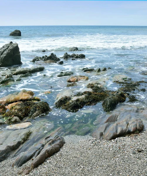 Costa e oceano . — Foto Stock