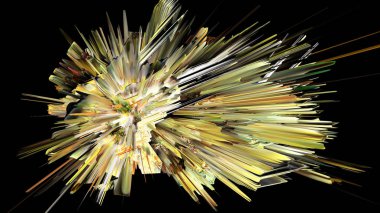 3D işleme arka plan.