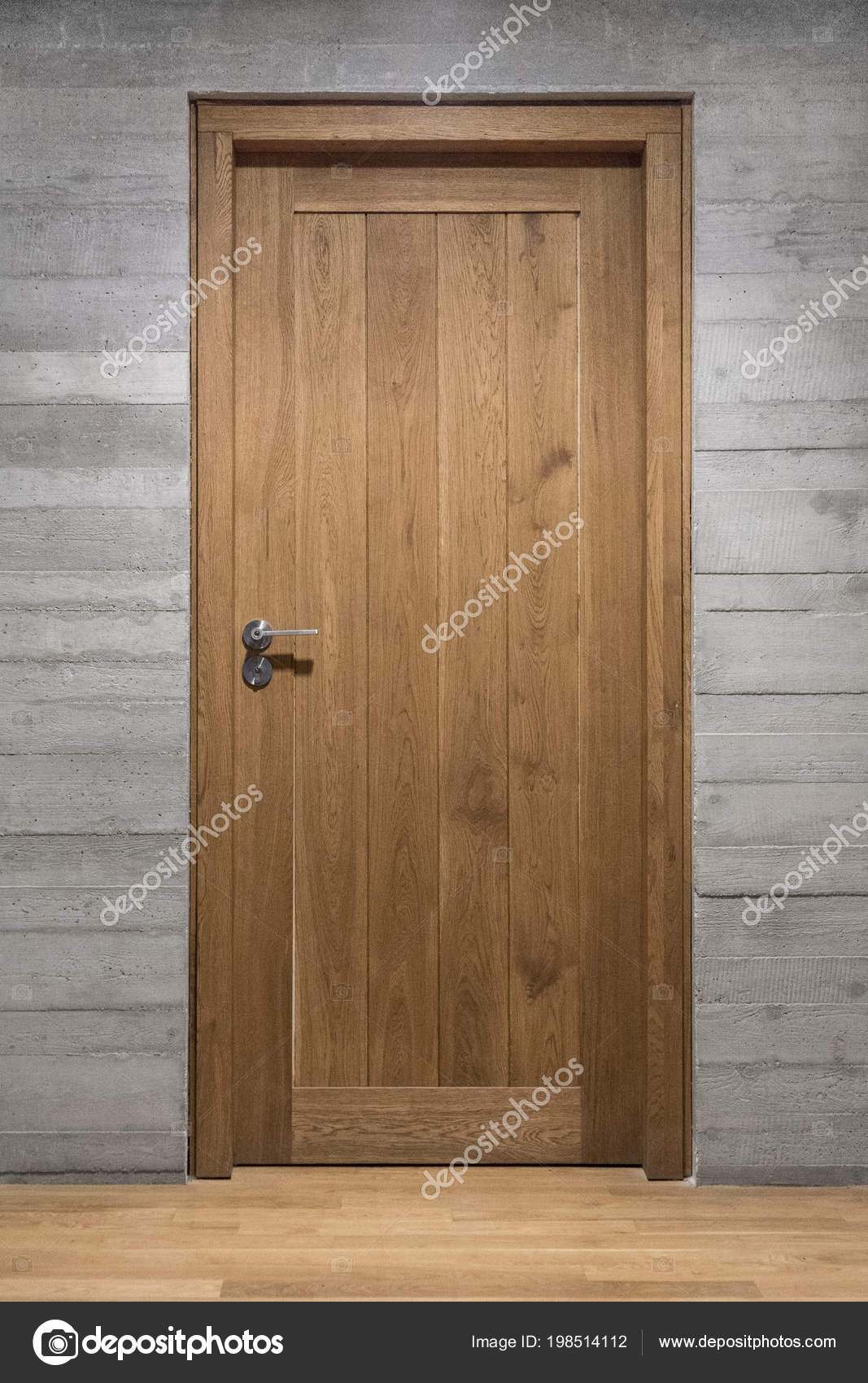 Modern Quality Wooden Door Contemporary Interior Solid Oak Door