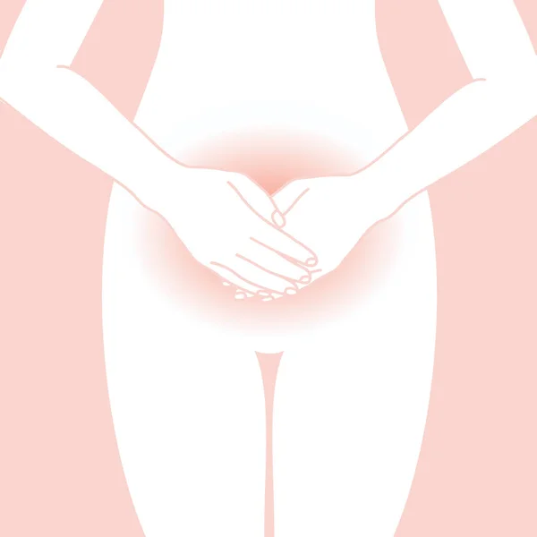 Women period illustration. Womans health. Woman stomach ache. Vector illustration — Stock Illustration Women period illustration. Womans health. Woman stomach ache. Vector illustration Royalty Free Stock Illustrations