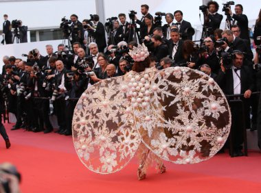 Atmosfer 'Yakıcı' tarama 71 Cannes Film Festivali sırasında Palais des Festivals üzerinde 16 Mayıs 2018 Fransa'nın Cannes katılır. 