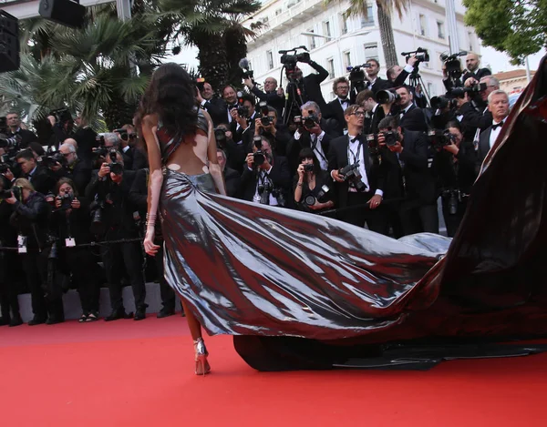 Winnie Harlow Katılmak Taranması Solo Star Wars Hikayesi Cannes Film — Stok fotoğraf