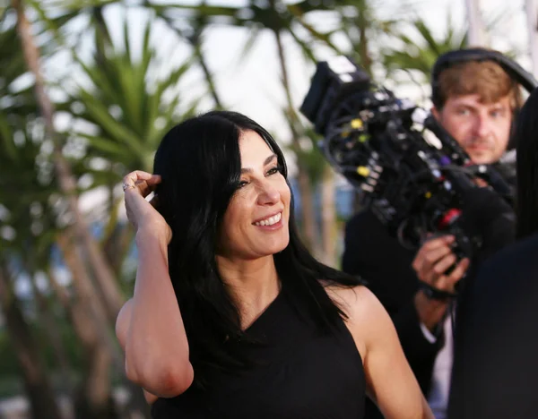 Nadine Labaki Deltar Photocall Palme Vinnare Den Filmfestivalen Cannes Palais — Stockfoto