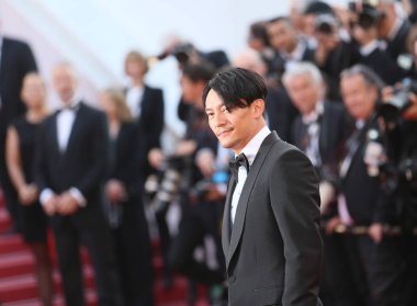 71 Cannes Film Festivali sırasında Palais üzerinde 11 Mayıs 2018 Fransa'nın Cannes 'Ash en saf beyaz (Jiang Hu Er Nv)' ile taranması Chang Chen katılır.