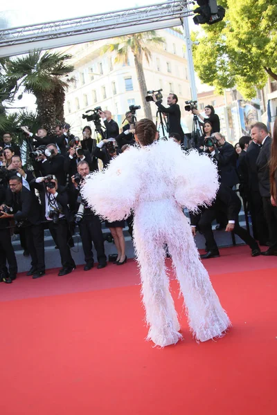 Araya Hargate Attends Screening Ash Purest White Jiang 71St Cannes — Stock Photo, Image