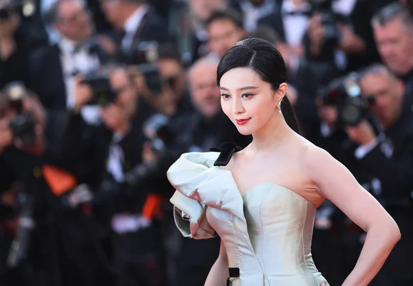 Bingbing Fan Attends Screening Ash Purest White Jiang 71St Cannes — Stock Photo, Image