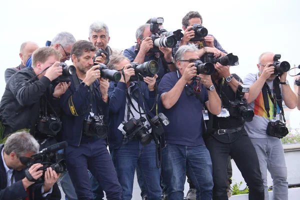 Photographers Attends Photocall Everybody Knows Todos Saben 71St Cannes Film — Stock Photo, Image