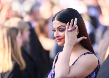 Cannes, Fransa. 12 Mayıs 2018: Aishwarya Rai 