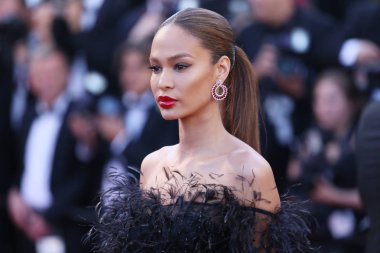 Cannes, Fransa. 12 Mayıs 2018: Joan Smalls 