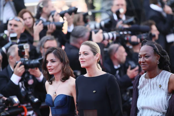 Cannes França Maio 2018 Marion Cotillard Participa Exibição Girls Sun — Fotografia de Stock