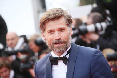 'Lavabo ya da yüzmek (Le Grand Bain)' 71 yıllık Cannes Film Festivali sırasında Palais des Festivals üzerinde 13 Mayıs 2018 Cannes, Fransa.