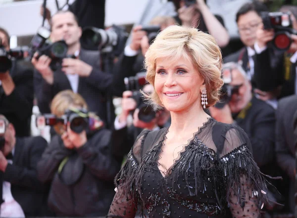 Jane Fonda Zúčastňuje Promítání Sink Swim Grand Bain Během Každoroční — Stock fotografie