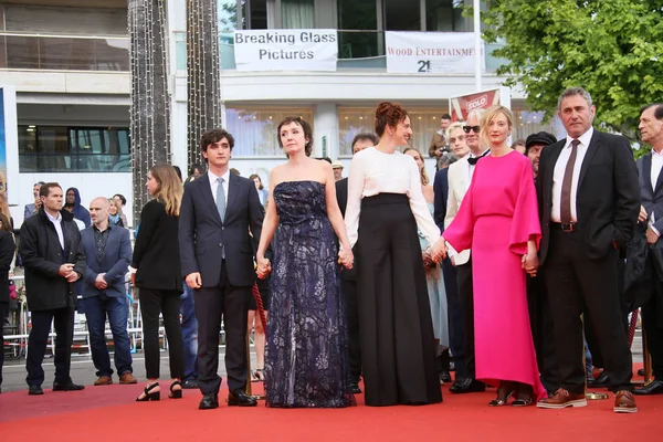 Alice Rohrwacher Alba Rohrwacher Asisten Proyección Happy Lazzaro Lazzaro Felice — Foto de Stock