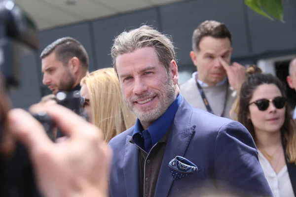 Cannes Francia Mayo 2018 John Travolta Photocall Gotti 71º Festival — Foto de Stock
