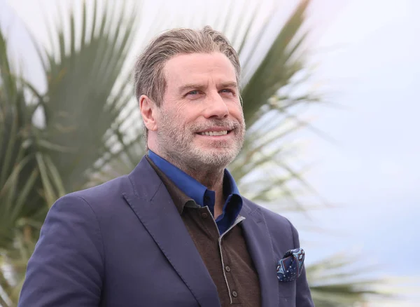 Cannes Francia Mayo 2018 John Travolta Photocall Gotti 71º Festival —  Fotos de Stock