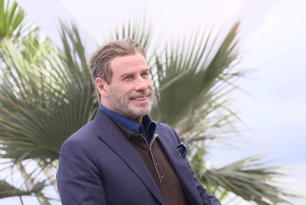 Cannes France Mei 2018 John Travolta Panggilan Foto Untuk Gotti — Stok Foto