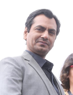 Nawazuddin Siddiqui photocall 71 yıllık Cannes Film Festivali sırasında Palais des Festivals üzerinde 14 Mayıs 2018 Fransa'nın Cannes 'Manto' için katılır. 