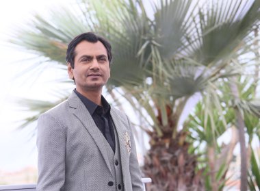 Nawazuddin Siddiqui photocall 71 yıllık Cannes Film Festivali sırasında Palais des Festivals üzerinde 14 Mayıs 2018 Fransa'nın Cannes 'Manto' için katılır. 