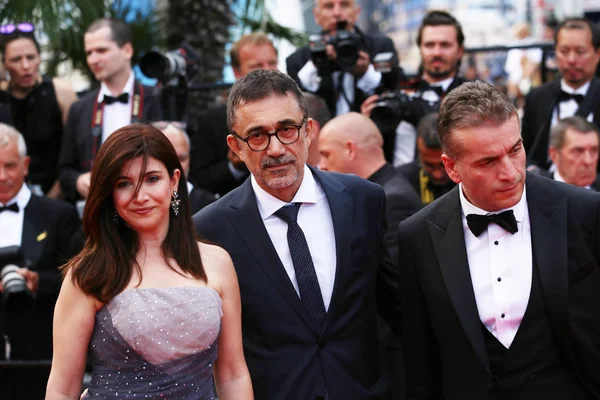 Nuri Bilge Ceylan Scrittore Ebru Ceylan Assistono Alla Proiezione Wild — Foto Stock