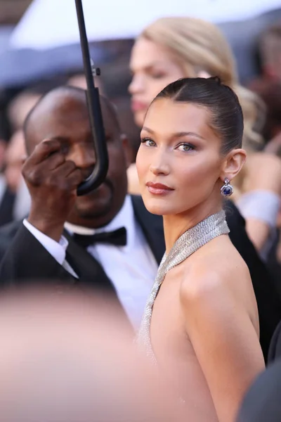 Bella Hadid Woont Screening Van Blackkklansman Tijdens 71Ste Jaarlijkse Filmfestival — Stockfoto