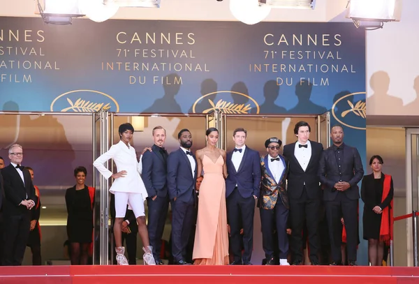 Damaris Lewis Jasper Paakkonen John David Washington Laura Harrier Topher — Foto de Stock