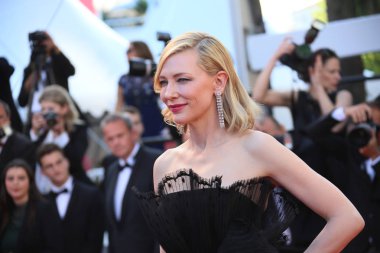 Cate Blanchett katılır tarama of'Capharnaum' 71 yıllık Cannes Film Festivali sırasında Palais des Festivals üzerinde 17 Mayıs 2018 Cannes, Fransa. 