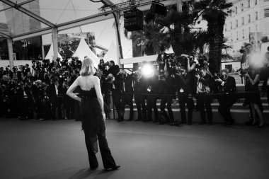Cate Blanchett katılır tarama of'Capharnaum' 71 yıllık Cannes Film Festivali sırasında Palais des Festivals üzerinde 17 Mayıs 2018 Cannes, Fransa. 