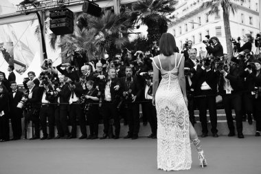 Chantel Jeffries 'Yomeddine' tarama 71 yıllık Cannes Film Festivali sırasında Palais des Festivals, 9 Mayıs 2018 tarihinde Fransa'nın Cannes katılır. 