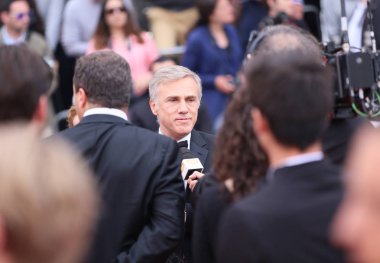 Christoph Waltz 'Yomeddine' tarama 71 yıllık Cannes Film Festivali sırasında Palais des Festivals, 9 Mayıs 2018 tarihinde Fransa'nın Cannes katılır. 