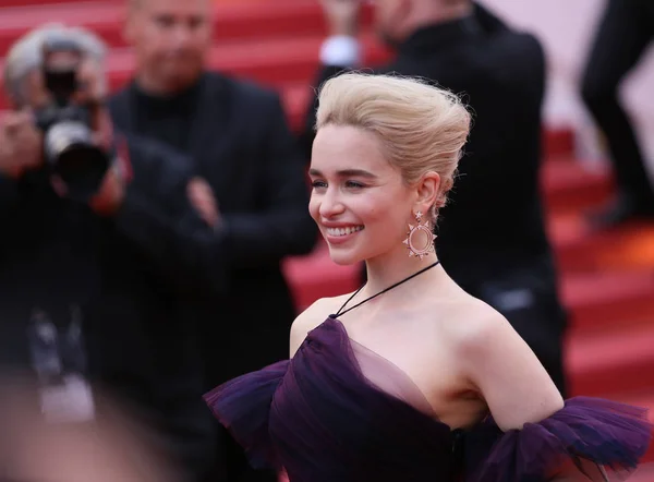 Emilia Clarke Asiste Proyección Solo Star Wars Story Durante 71º —  Fotos de Stock