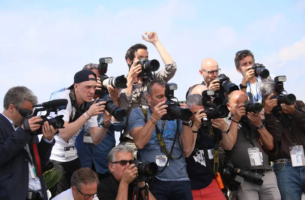 Photographers Attend Photocall Sorry Angel Plaire Aimer Courir Vite 71St — Stock Photo, Image