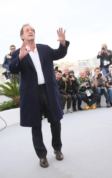 Actor Vincent Lindon Asiste War Guerre Photocall Durante 71º Festival — Foto de Stock