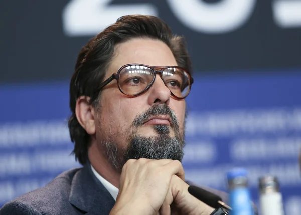 Roman Coppola Asiste Conferencia Prensa Isla Los Perros Durante 68º —  Fotos de Stock