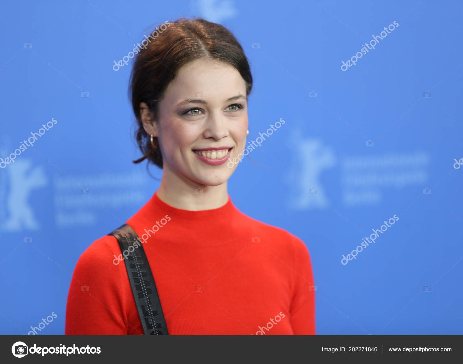 Paula Beer Poses 'Transit' Photo Call 68Th Berlinale International.