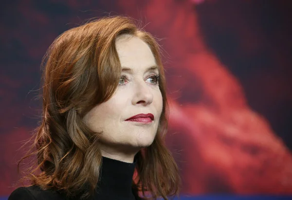 Isabelle Huppert Asiste Conferencia Prensa Eva Durante 68º Festival Internacional —  Fotos de Stock