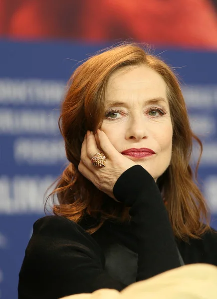 Isabelle Huppert Assiste Conférence Presse Eva Lors 68E Festival International — Photo