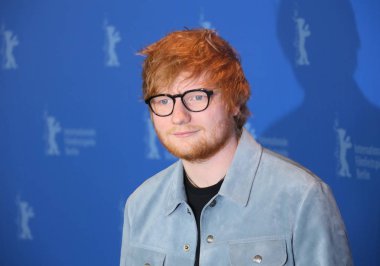 Ed Sheeran 'Söz yazarı' fotoğraf arama katılır sırasında 68 Film Festivali Berlin Grand Hyatt Hotel'de üzerinde 23 Şubat 2018, Berlin, Almanya.