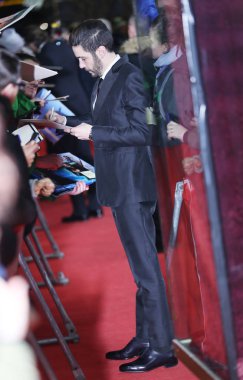 Tahar Rahim katılır 'The Tower başgösteren' prömiyeri sırasında 68 Berlinale Uluslararası Film Festivali Berlin Hayvanat Bahçesi Palast adlı üzerinde 20 Şubat 2018, Berlin, Almanya. 