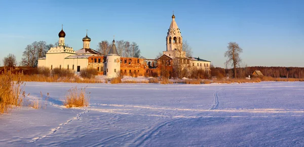 Convento Santísima Trinidad Ostrovoezersky Pueblo Vorsma Nizhny Novgorod Rusia —  Fotos de Stock