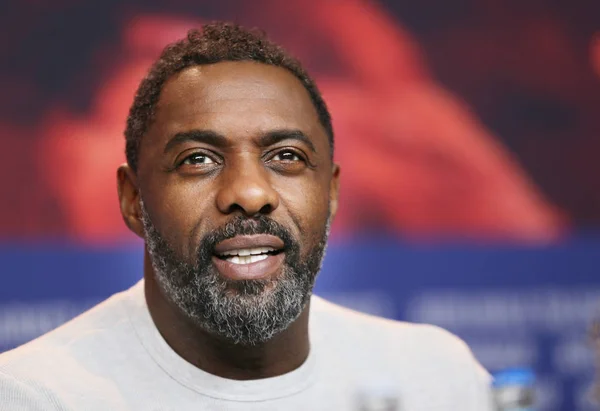 Idris Elba Participa Conferência Imprensa Yardie Durante 68Th Berlinale International — Fotografia de Stock
