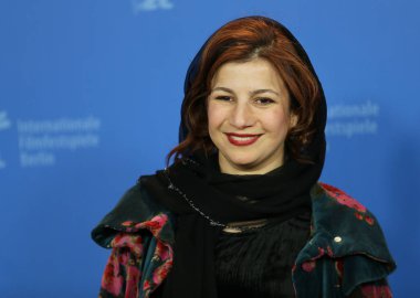 68 Berlinale Uluslararası Film Festivali Berlin Grand Hyatt Hotel'de üzerinde 21 Şubat 2018, Berlin, Almanya sırasında Leili Rashidi pozlar 