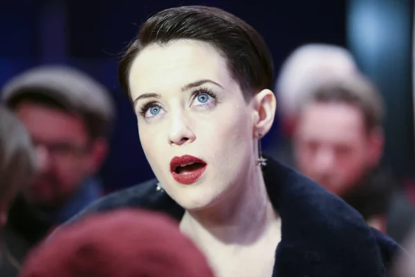 Claire Foy Participa Estréia Unsane Durante 68Th Berlinale International Film — Fotografia de Stock
