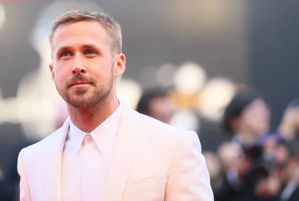 Ryan Gosling Caminha Pelo Tapete Vermelho Antes Cerimônia Abertura Exibição — Fotografia de Stock